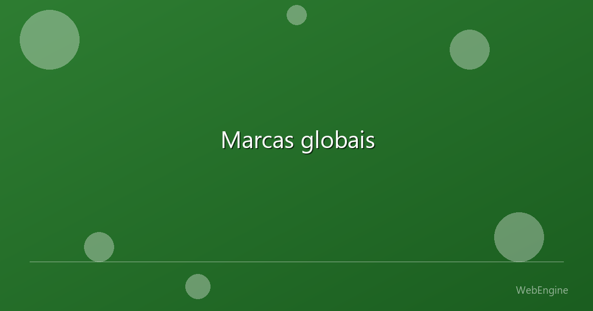 Marcas globais